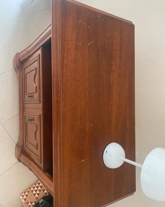 Mobile porta Tv tinta noce