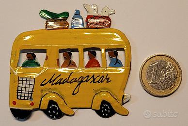 Calamita, magnete frigorifero Madagascar ORIGINALE