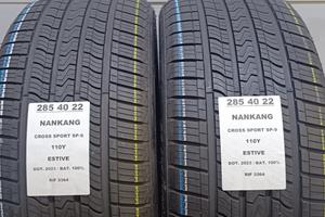 2 GOMME 285 40 22 NANKANG 100% RIF3364
