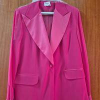 Tailleur fucsia taglia 52