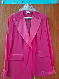 Tailleur fucsia taglia 52