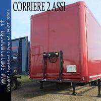 semirimorchio viberti 2 assi furgonato corriere us