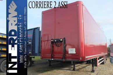 semirimorchio viberti 2 assi furgonato corriere us