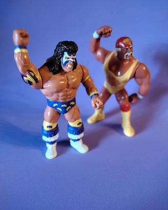 The Ultimate Warrior e Hulk Hogan, Hasbro, WWF, Se