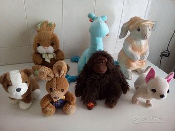 PELUCHE E CONIGLIO CARTA PESTA