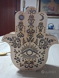 lampada mano di Fatima 