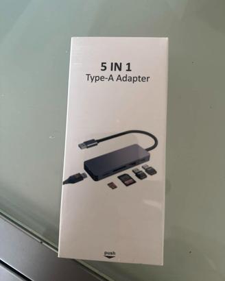 Hub USB 3.0 5-in-1: HDMI, SD/TF e 2 porte USB 2.0