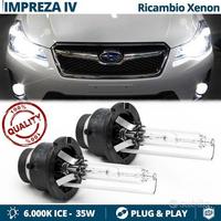 Lampadine Ricambio XENON D2S PER Subaru Impreza 4