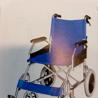 sedia a rotelle in alluminio