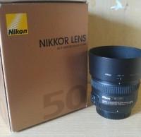 Obbiettivo Nikon 50mm 1.4 g
