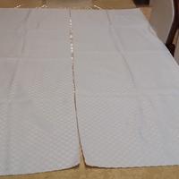 2 tovaglie da tavolo in cotone m1.30x45 strisce pe