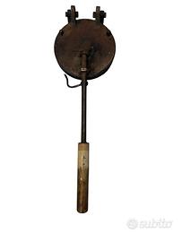 Antico stampo per ostie XIX secolo ferro battuto