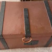 Baule Forziere Antico Cassapanca