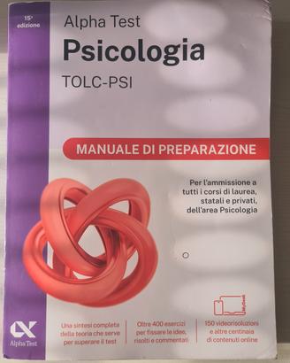 Alpha Test TOLC-PSI 