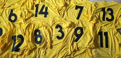Stock 14 maglie calcio Joma con Numeri 