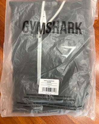 Gymshark Onyx 5.0 Seamless Hoodie Light Grey L