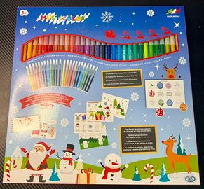 Set 60 pennarelli con disegni narale