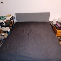 Letto SLATTUM IKEA con materasso VESTMARKA