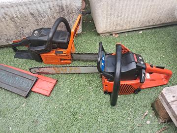 2 motoseghe decespugliatore e motocoltivatore 