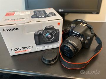Canon EOS 2000D + obiettivo 18-55mm