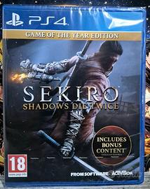 Sekiro Game Of The Year PS4 RPG Nuovo e sigillato