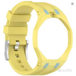 Cinturino Royal Pop Swatch X AP Giallo ore 12