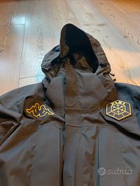 Giacca sci kappa nera-oro talglia M