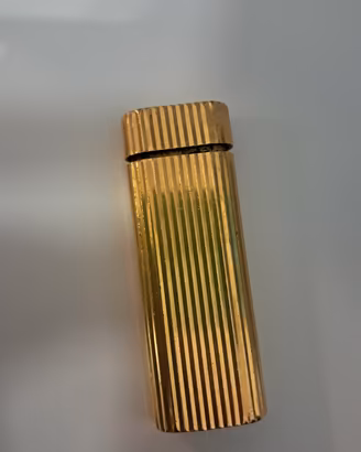 zippo cartier placcato oro