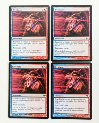 4 x "Rivoltato" vintage #103 Vespro 2008 MTG NM 