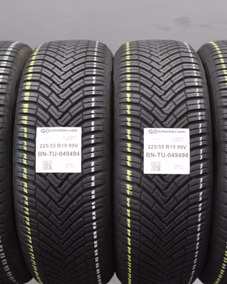4 Pneumatici 225/55 R19 Continental All Season Con