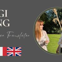 Interprete/traduttore cinese/italiano e viceversa