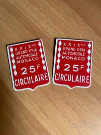 Pass  XXIX GRAN PRIX AUTOMOBILE MONACO