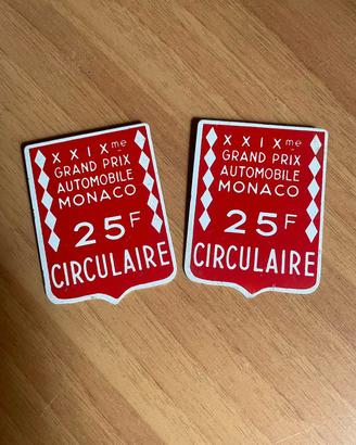 Pass  XXIX GRAN PRIX AUTOMOBILE MONACO