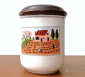 VILLEROY & BOCH - 4 Barattoli BOTANICA e NAIF