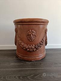 Coppia di vasi in terracotta toscana