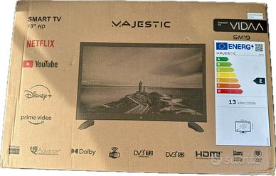 Smart TV 19 MAJESTIC NUOVA IMBALLATA - Wi-Fi/T2