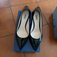 Scarpe Marella décolleté nere verniciate, num 37