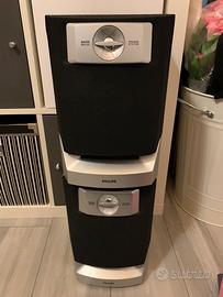 Coppia diffusori bass reflex Philips