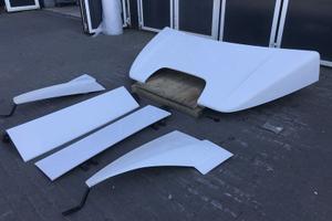 Spoiler actros 1842 del 2018 bianco