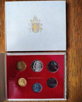 SERIE MONETE VATICANO GIOV.PAOLO II - ANNO I  1979