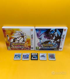 Giochi Pokemon cartucce nintendo 3ds 2ds ds