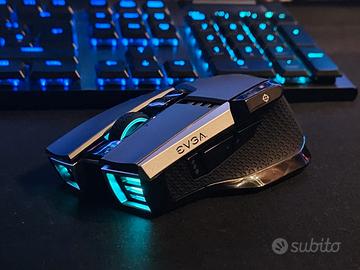 EVGA X20 Mouse da Gioco, Wireless RGB - nuovo