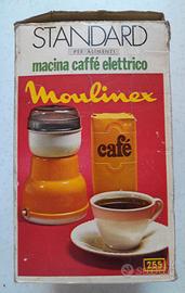 Macina caffè elettrico vintage Moulinex completo