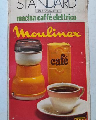 Macina caffè elettrico vintage Moulinex completo