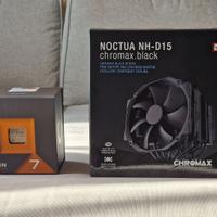 Cpu AMD Ryzen 7 7800X3D +Dissipatore NOCTUA NH-D15