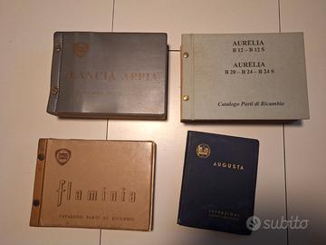 Lancia - Cataloghi e libretti manutenzione epoca