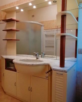MOBILE BAGNO COMPLETO: specchio, faretti, pensili,