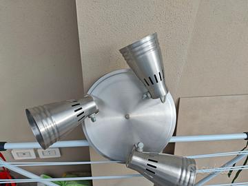 Plafoniera in alluminio