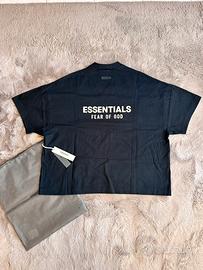 Maglietta nera oversize - Fear of God Essenials