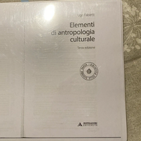 Manuale Elementi di antropologia culturale